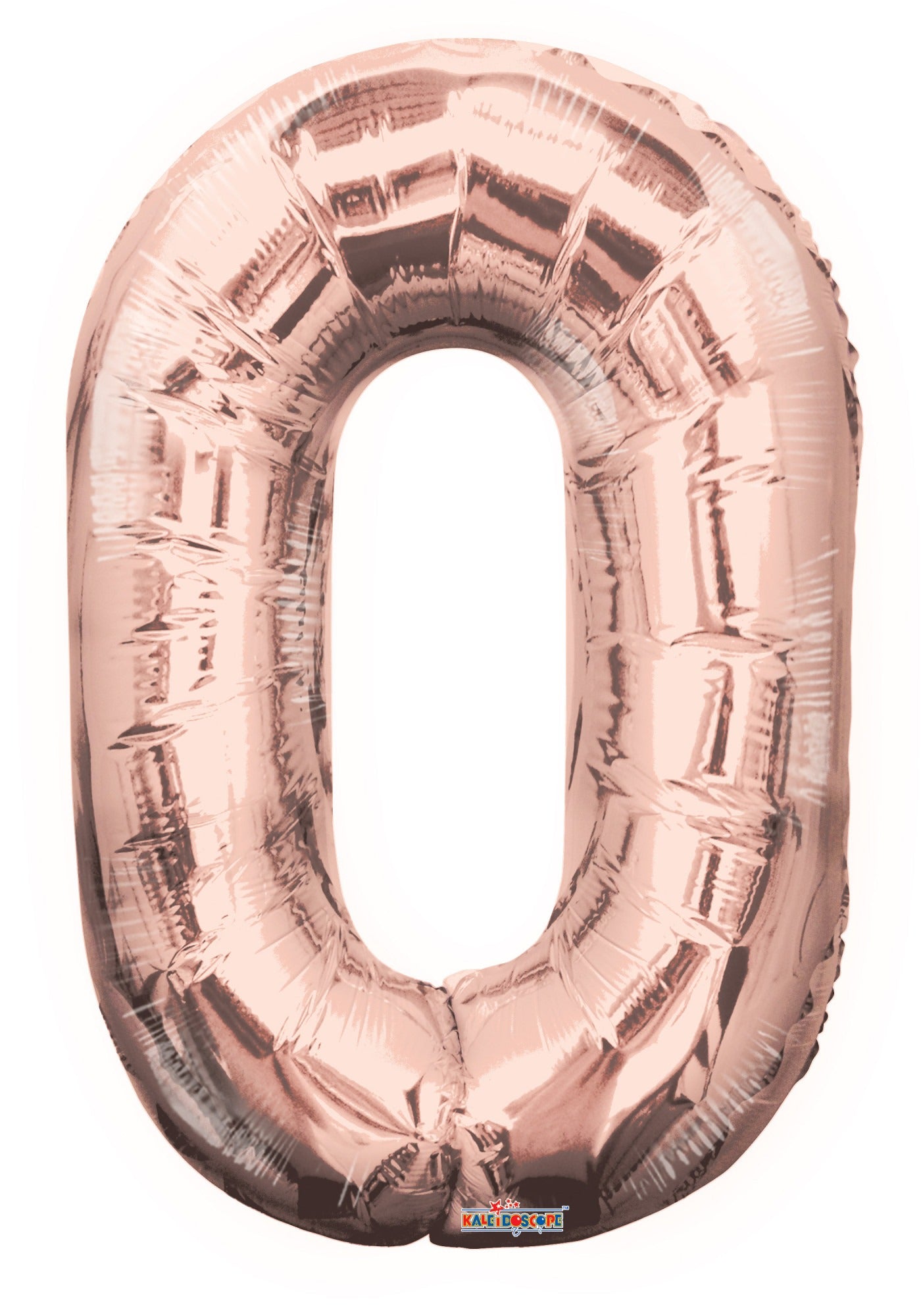34" Number Balloon - 0 - Rose Gold