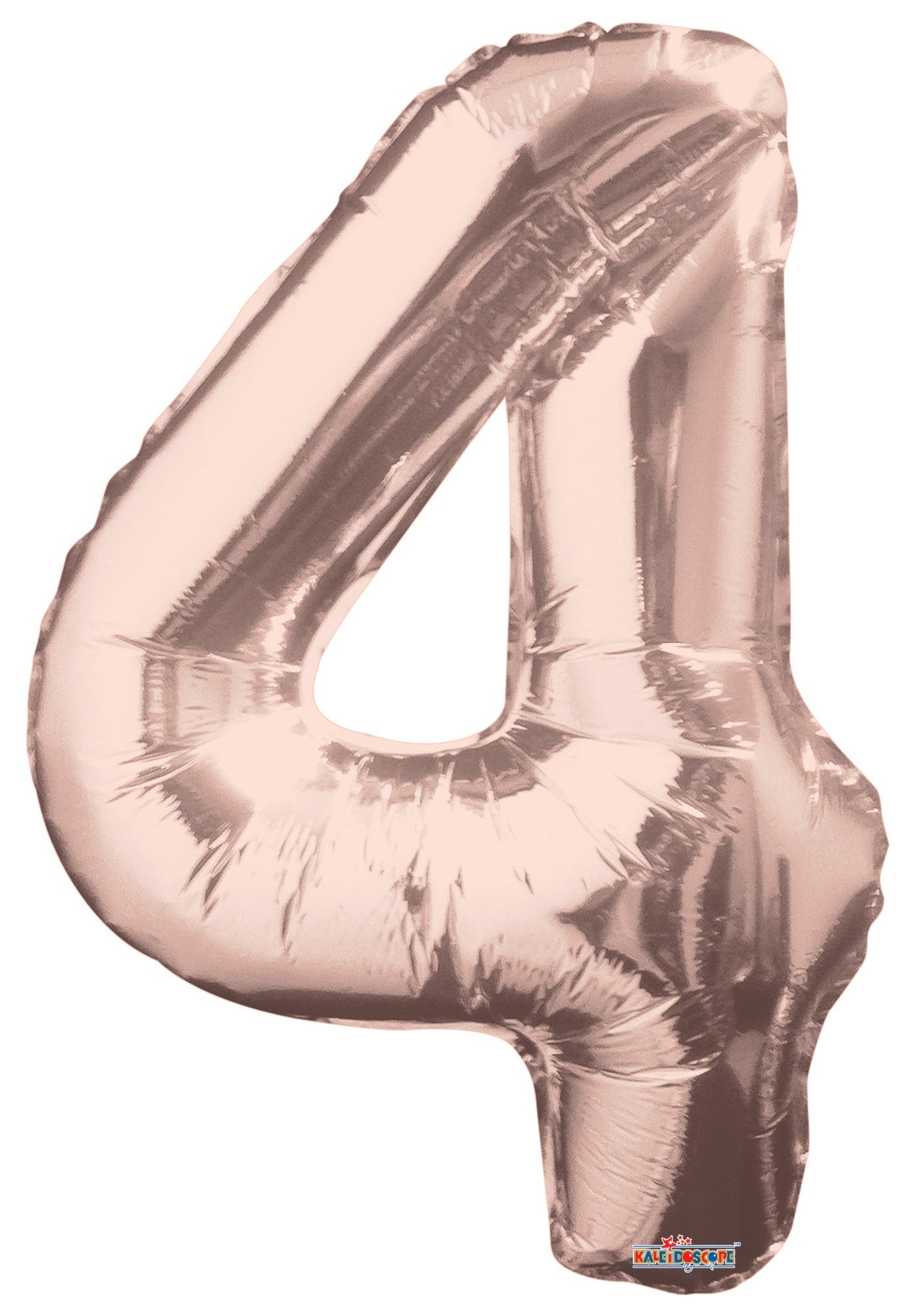 34" Number Balloon - 4 - Rose Gold