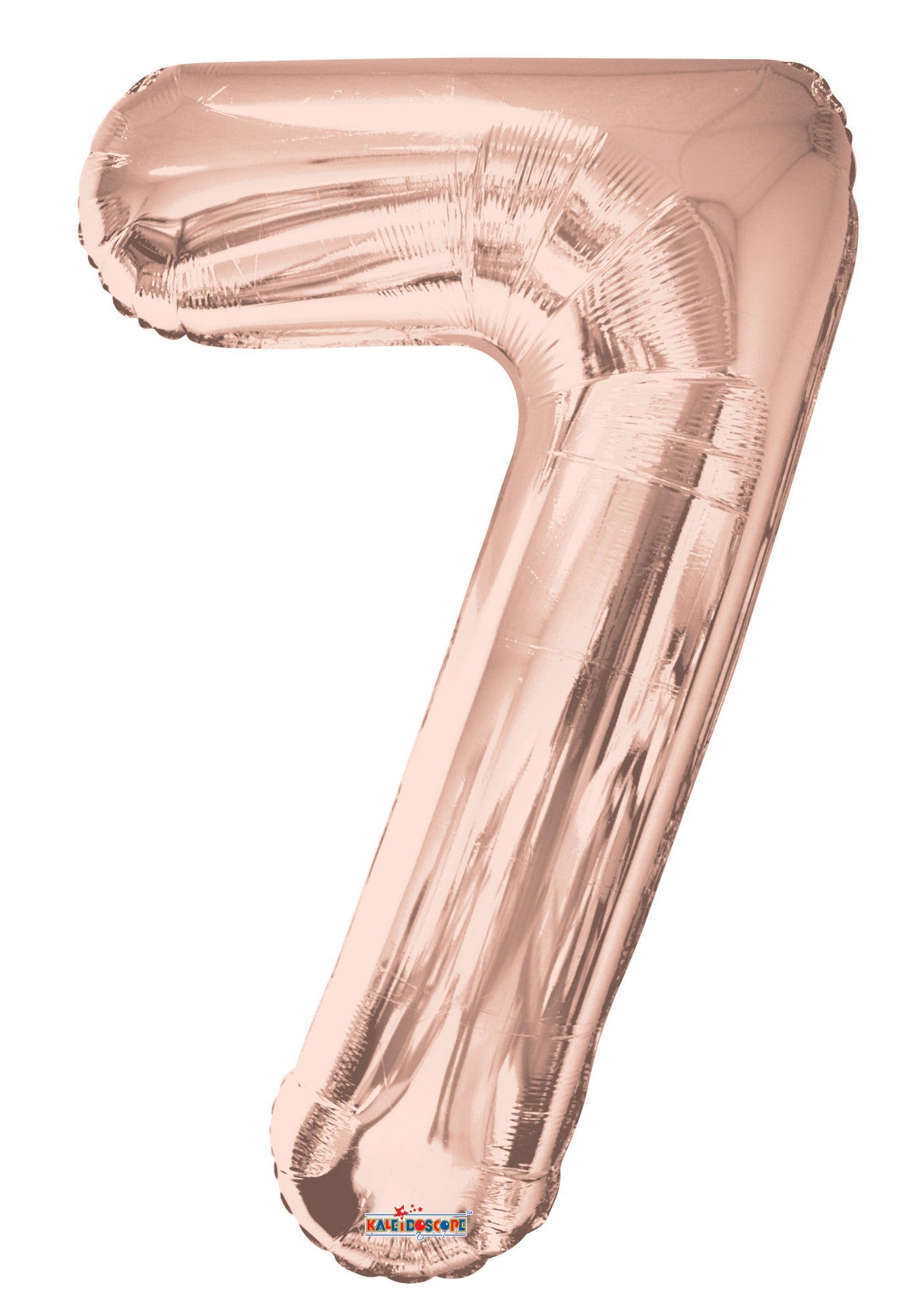 34" Number Balloon - 7 - Rose Gold
