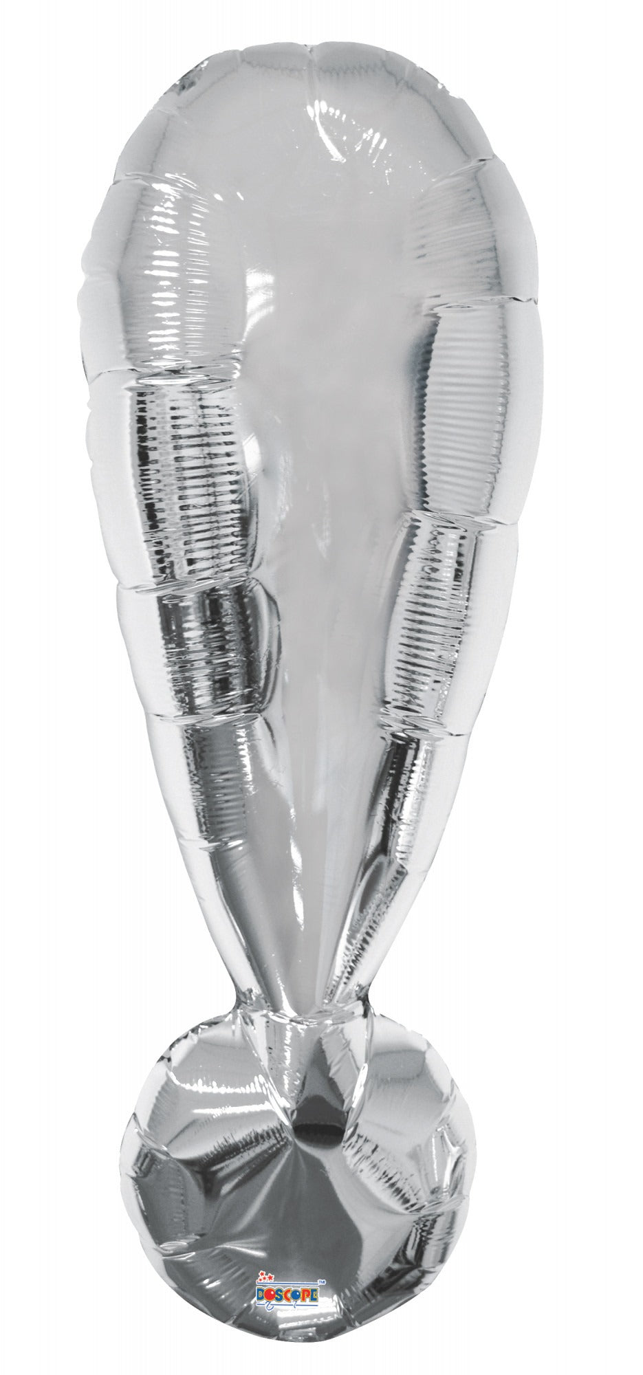 34" Silver Symbol ! Balloon