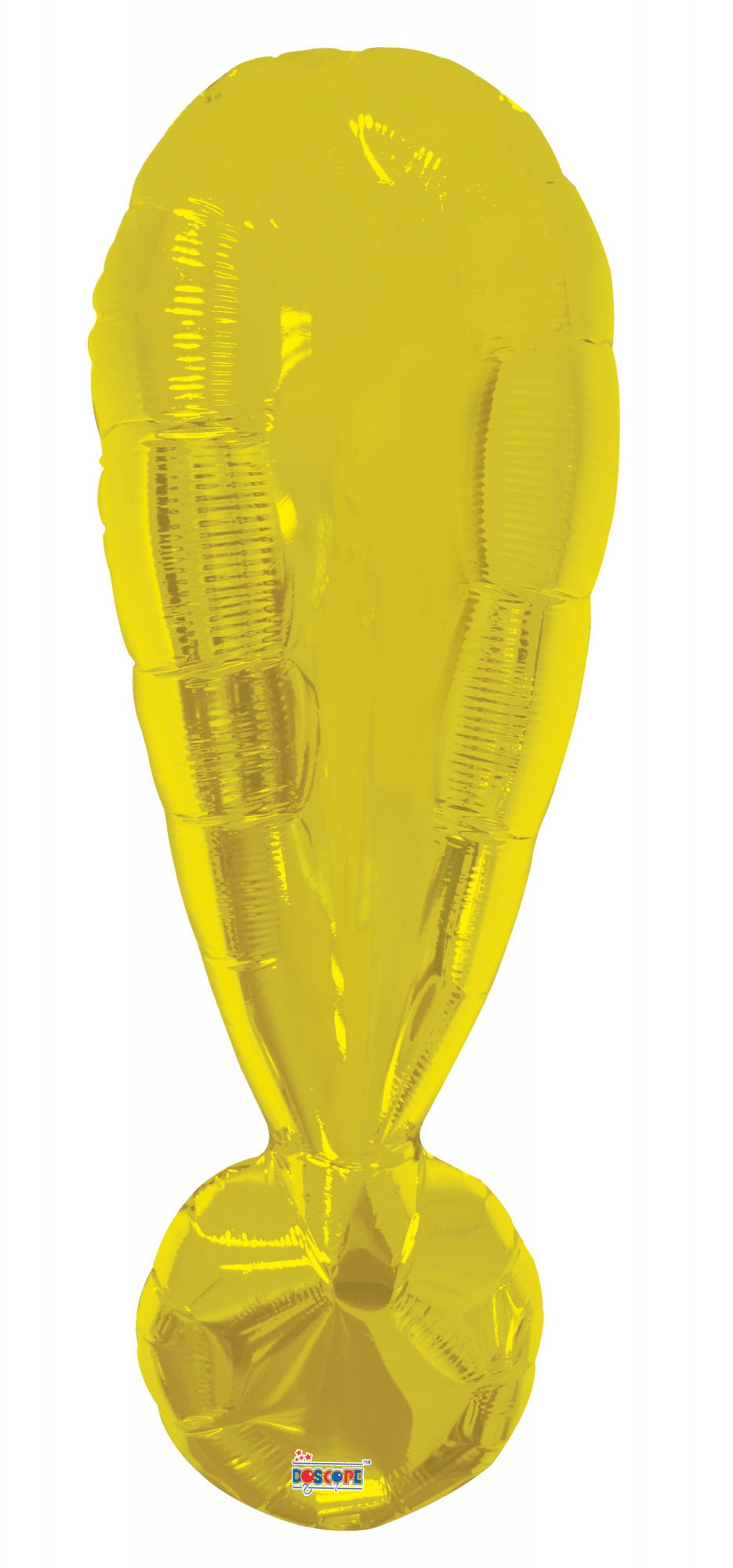 34" Gold Symbol ! Balloon