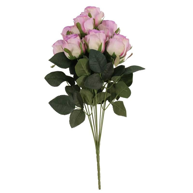 Camelot Rose Bud Purple (9 heads)
