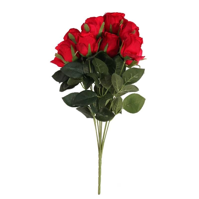 Camelot Rose Bud Red (9 heads)