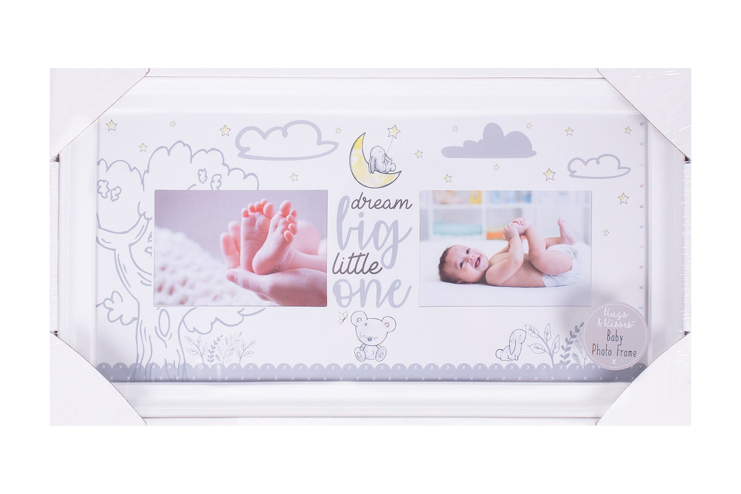 Hugs & Kisses Scan Photo Frame