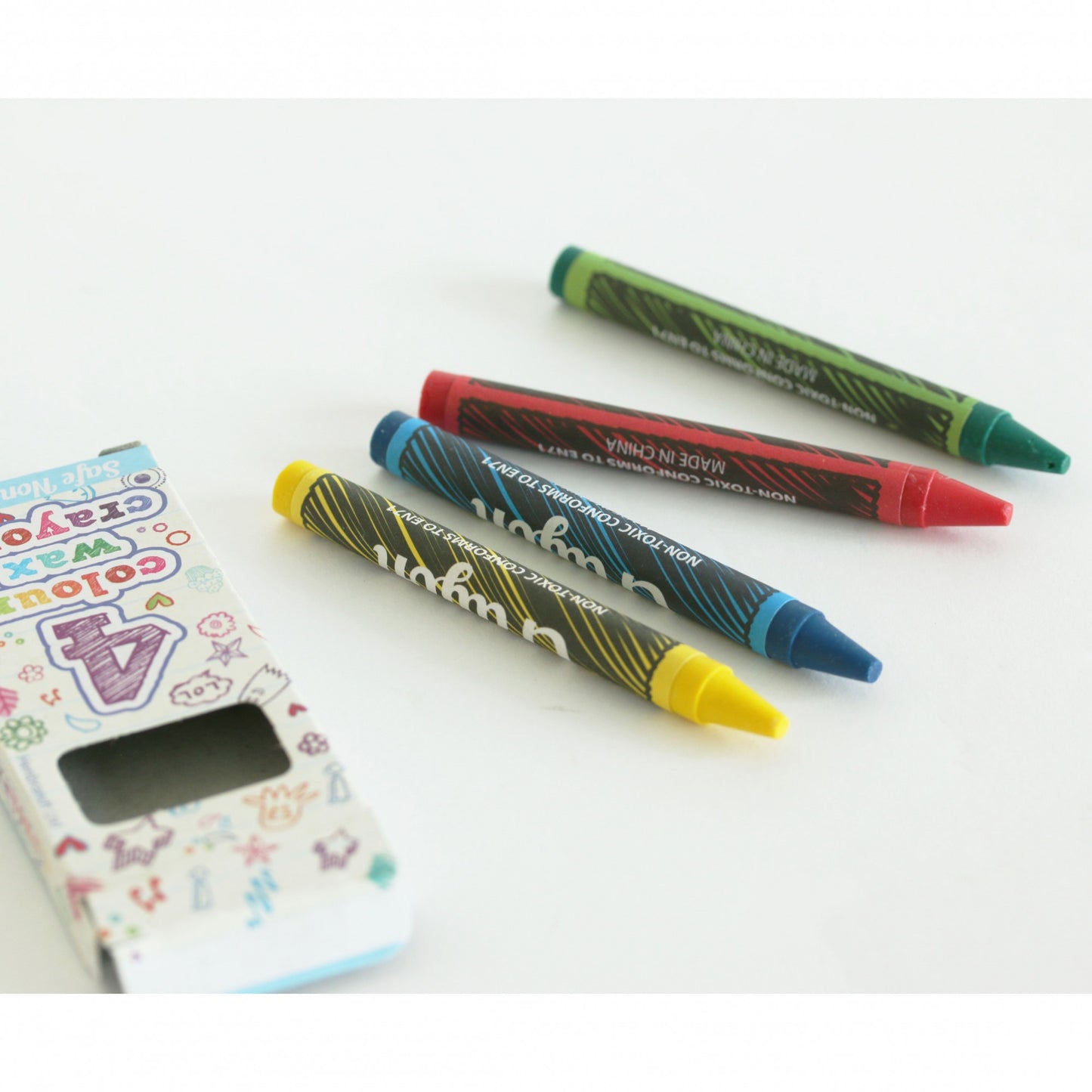4 Wax Crayons