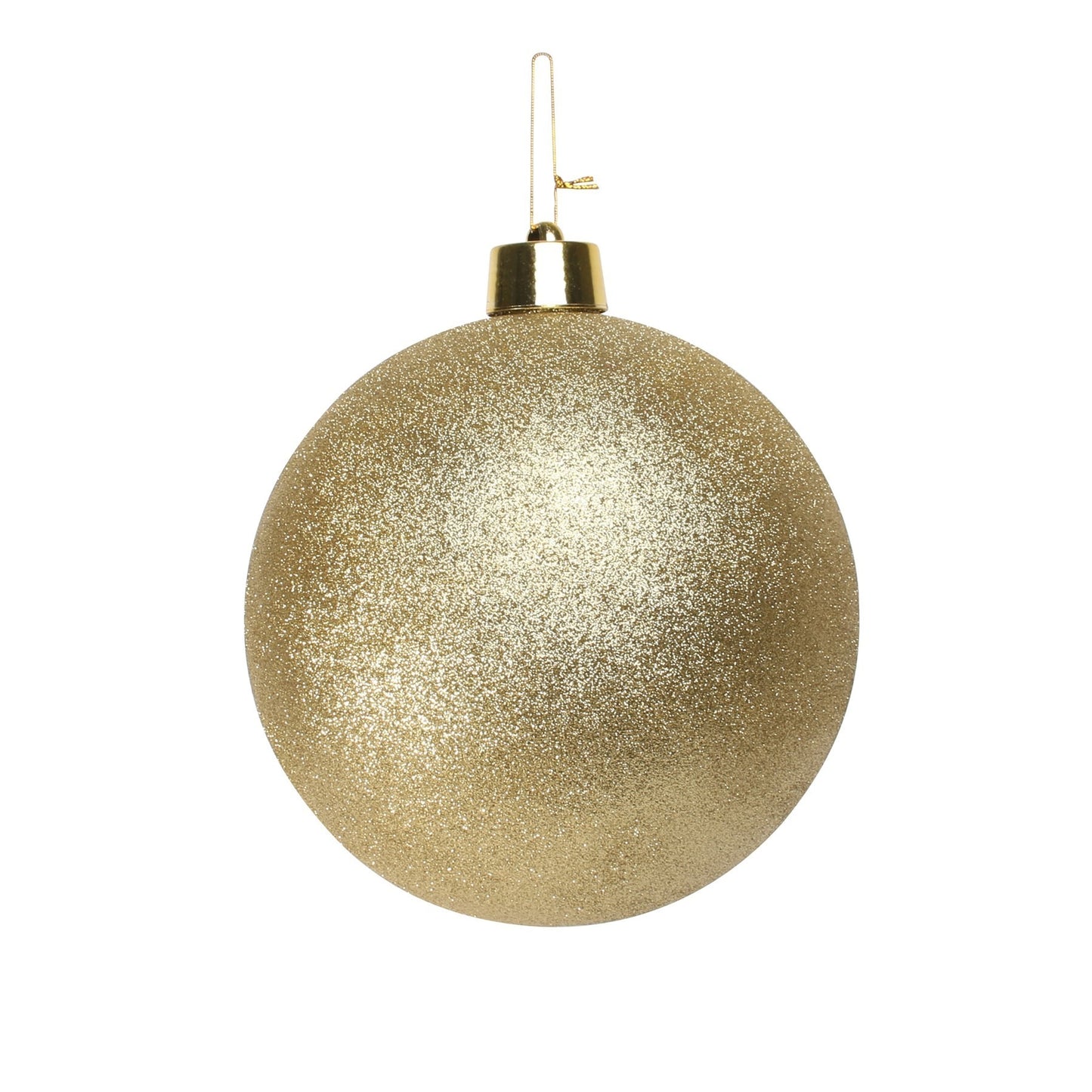Gold Glitter Shatterproof Bauble (x1) (25cm)