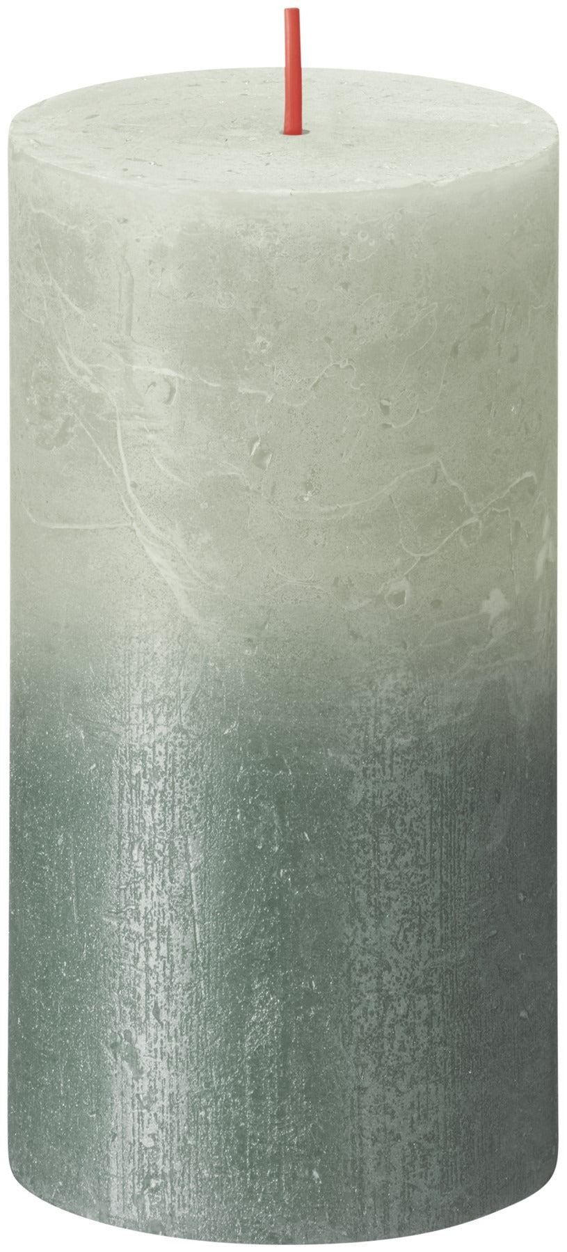 Bolsius Rustic Faded Foggy Green Oxid Blue Metallic Candle (130mm x 68mm)