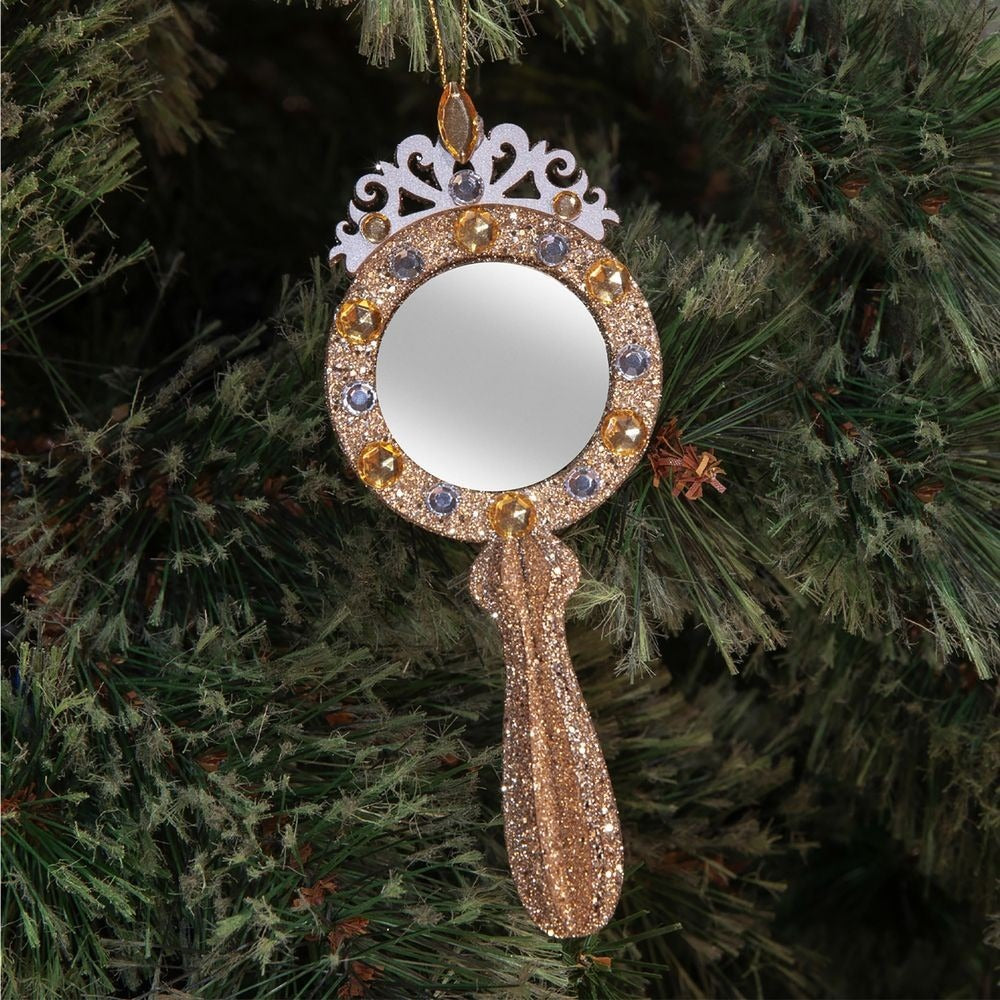 Hand Mirror Hanging Tree Decoration