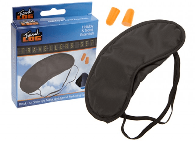 Satin Eye Mask & Ear Plugs