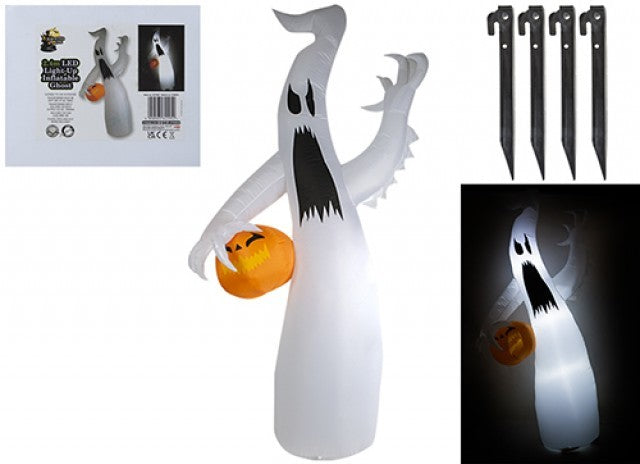 Inflatable Ghost with Lights (2.4m)