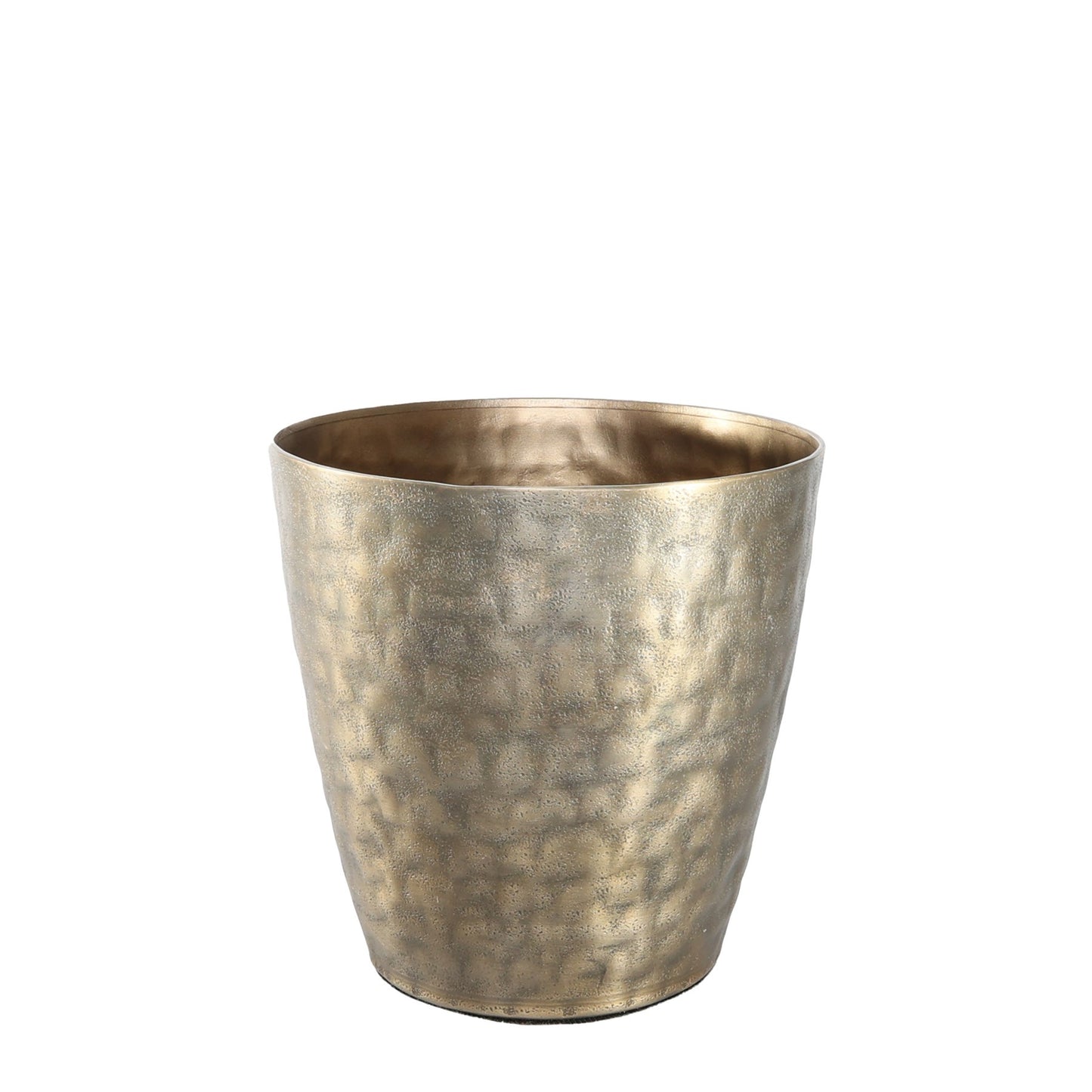 Apollo Antique Gold Tapered Planter Pot (19cm)