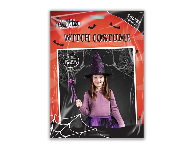 Children\'s Witch Costume (6-10 Years)