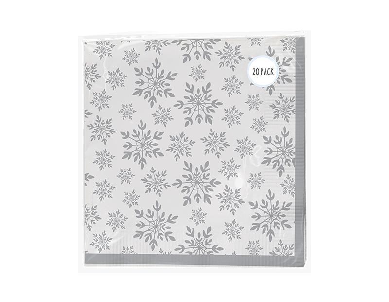 Printed Paper Napkins (20 Pack)
