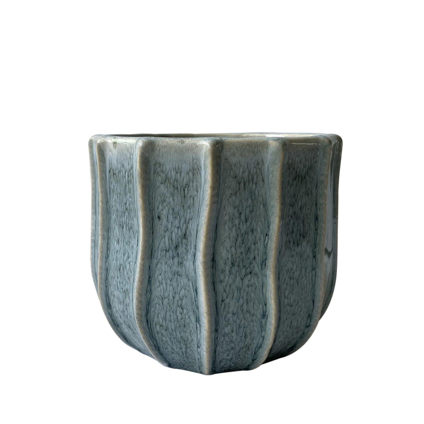 Blue/Grey Hortus Porto Pot (11x11cm)