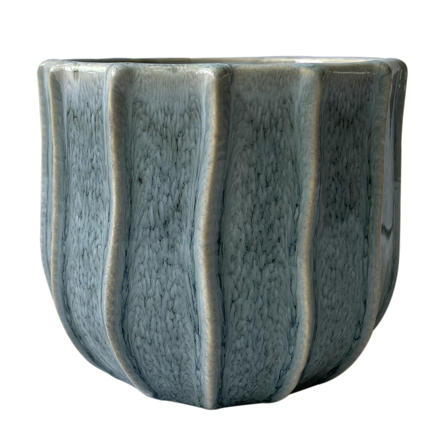 Blue/Grey Hortus Porto Pot (21x18cm)