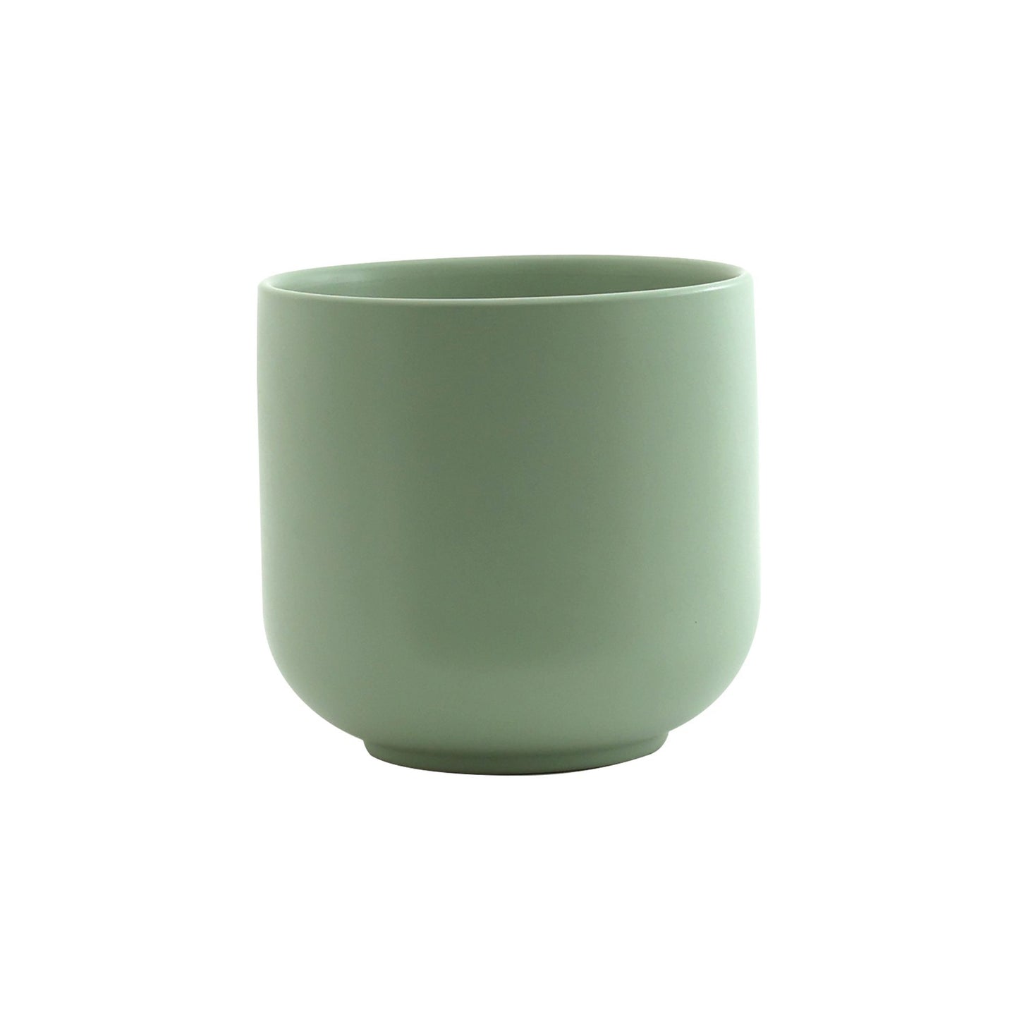 Hortus Havana Matt Sage Ceramic Pot (15cm)