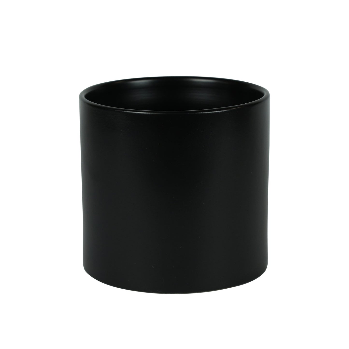 Hortus Sofia Matt Black Ceramic Pot (16cm)