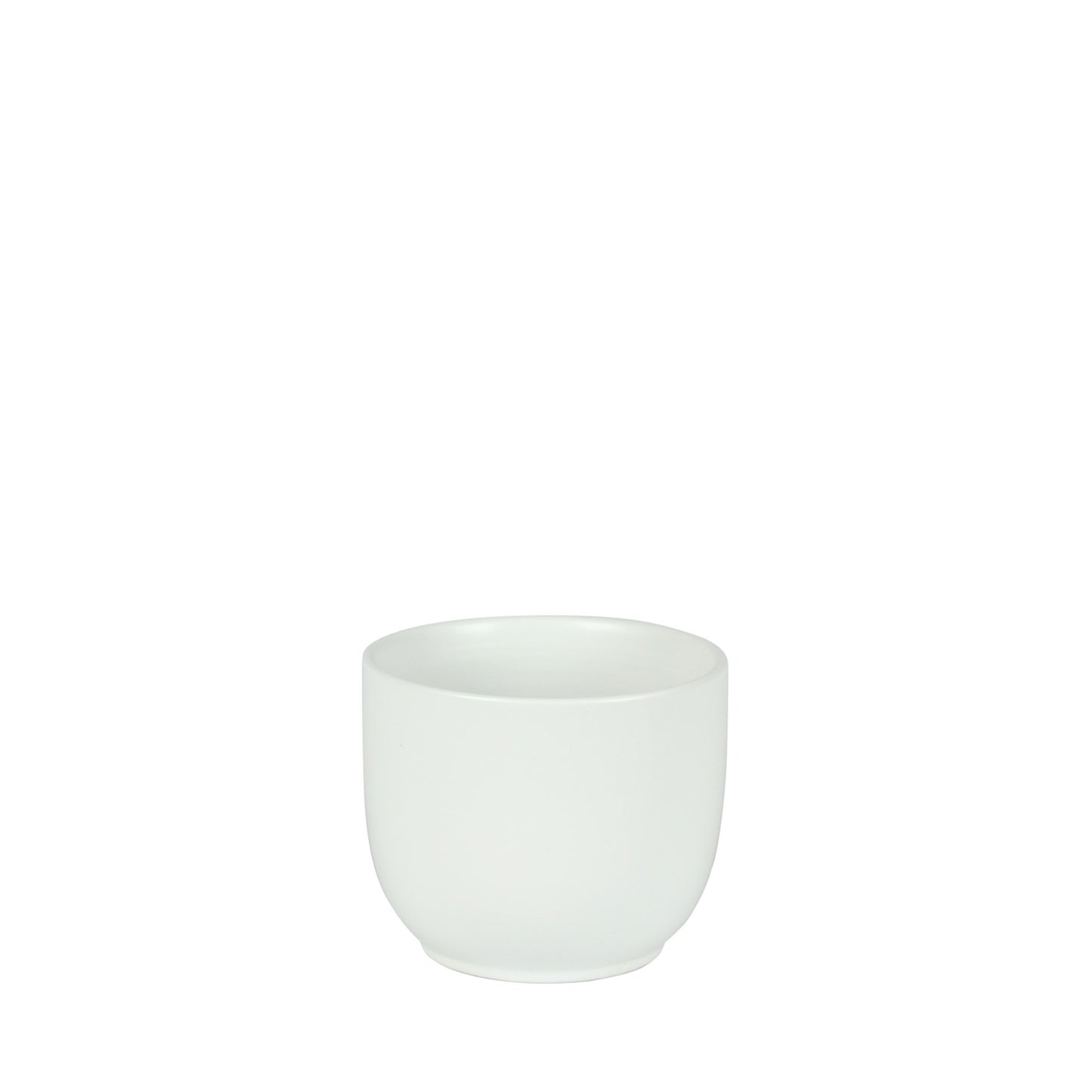 Matt White Hortus Cairo Pot (12x10cm)
