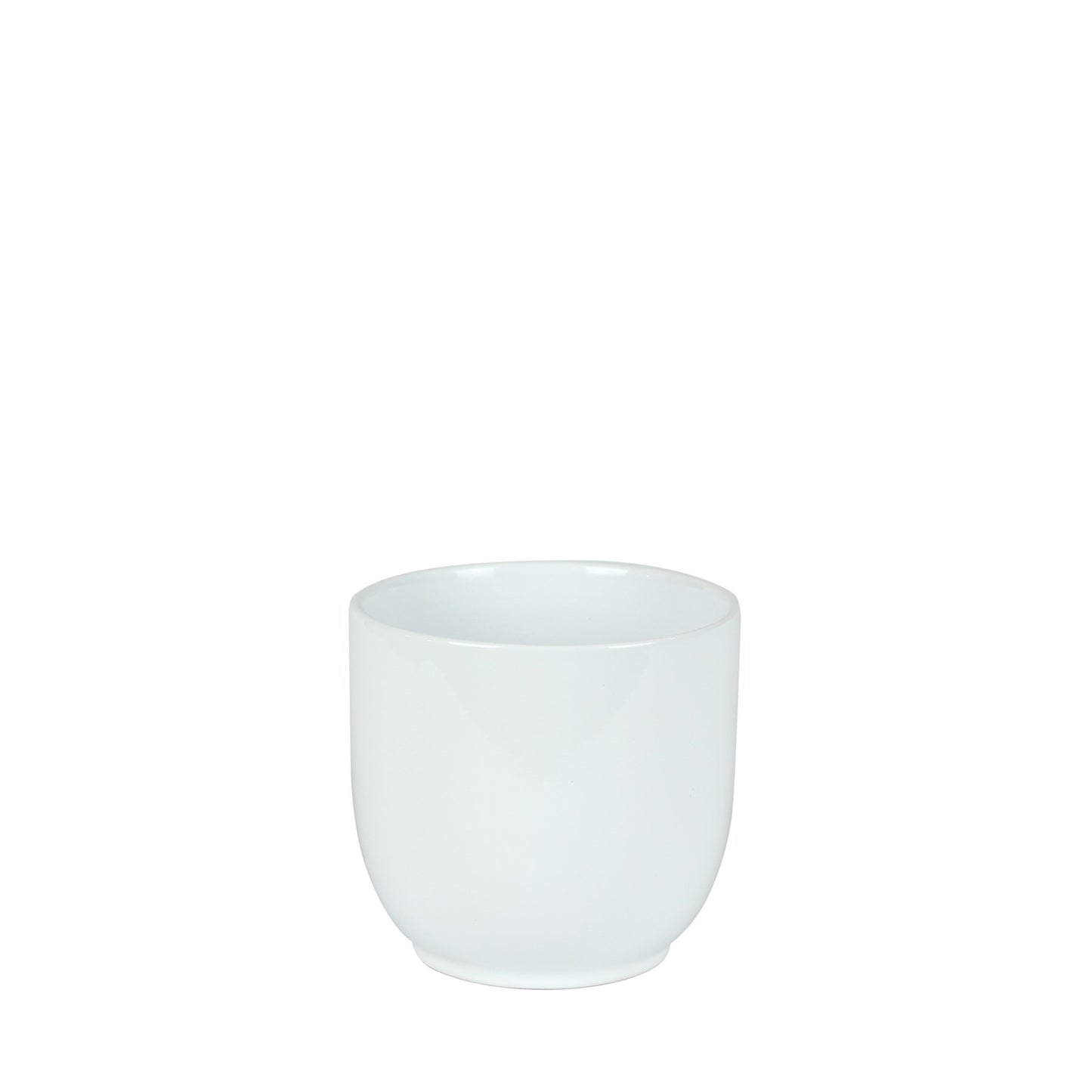 Glossy White Hortus Pot (12.5x12cm)