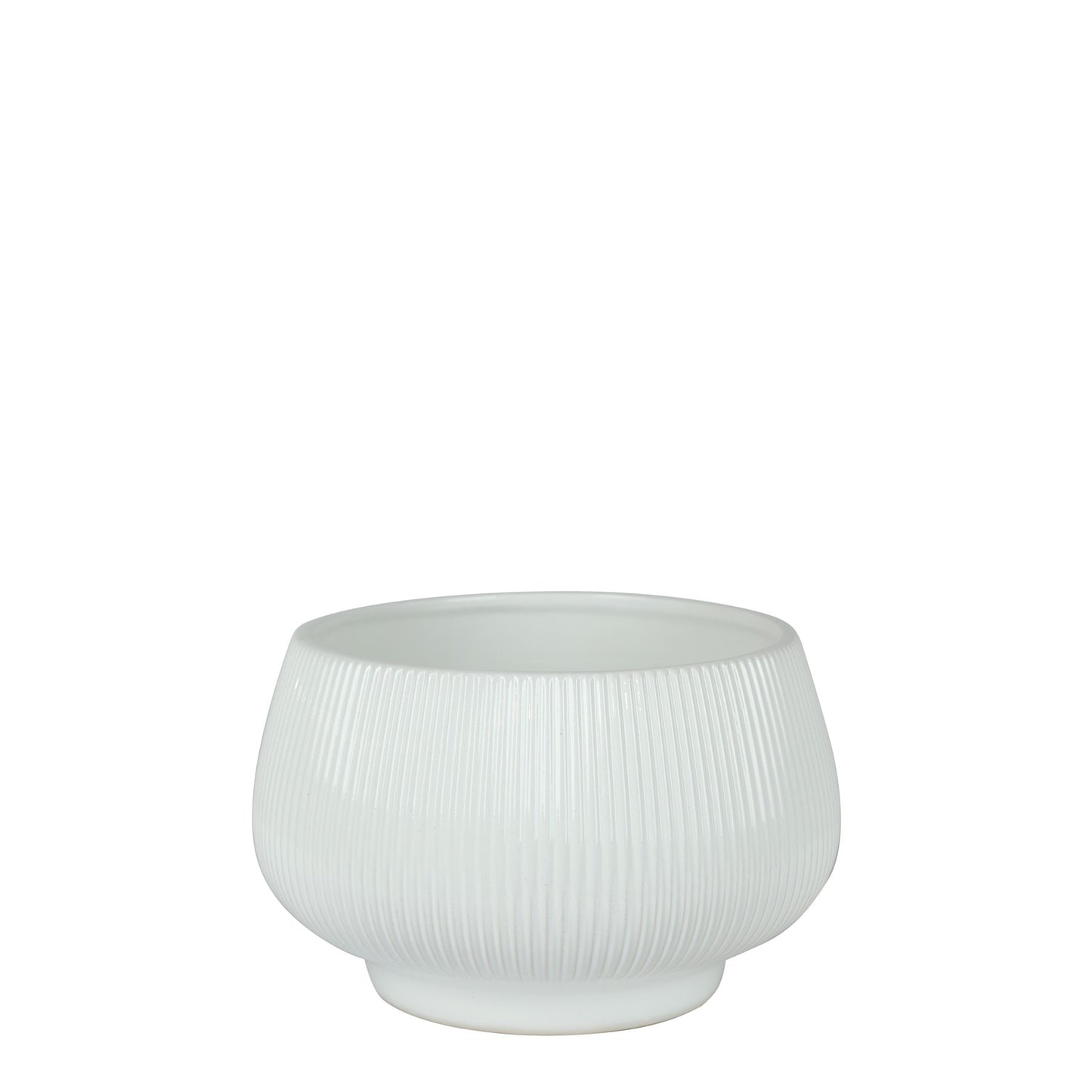 Glossy White Hortus Belgrade Bowl (24x18cm)