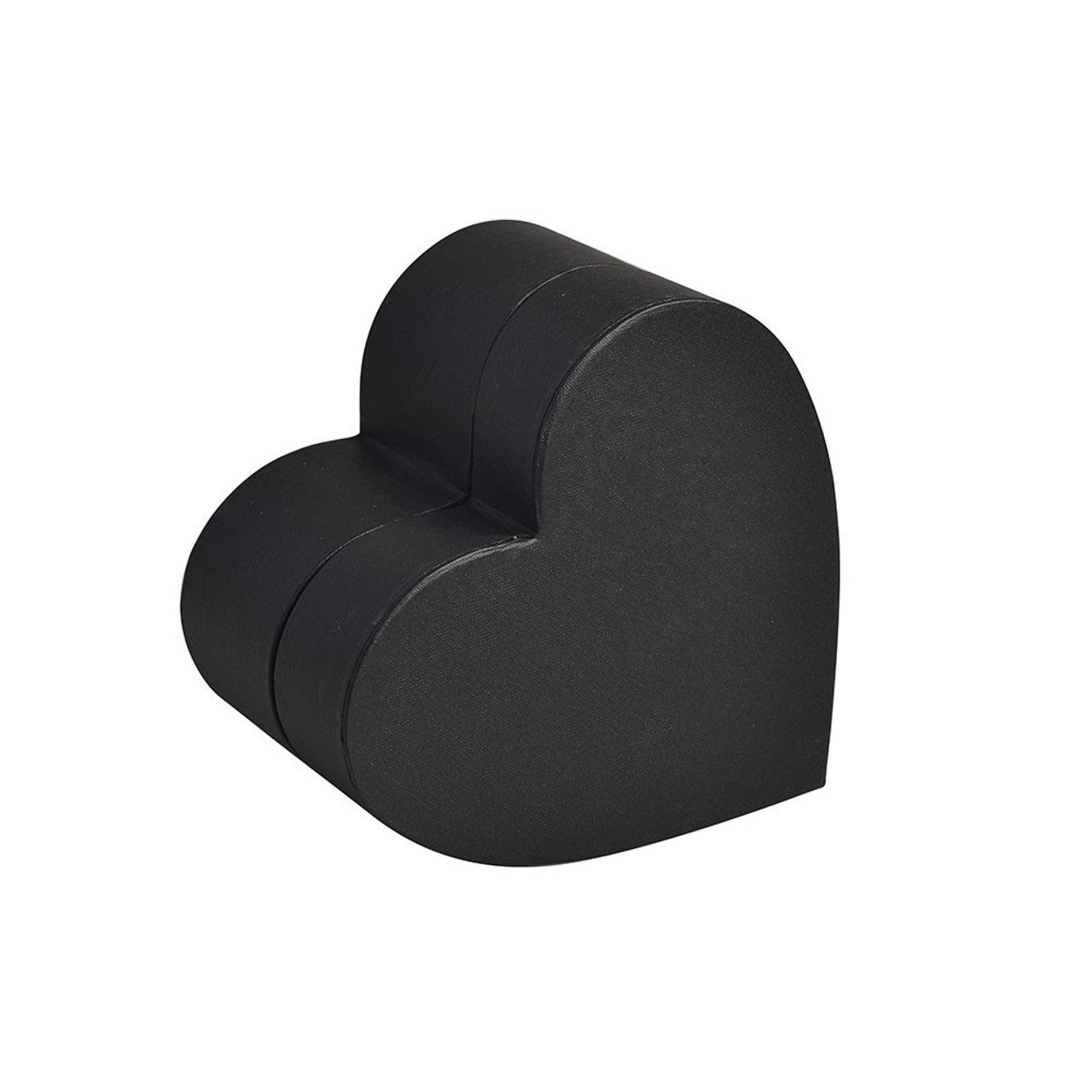 Heart Shaped Gift Box Black Small