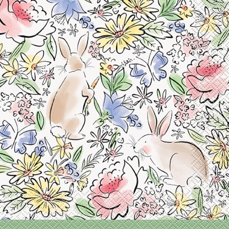 Pack of 16 Dainty Easter Napkins