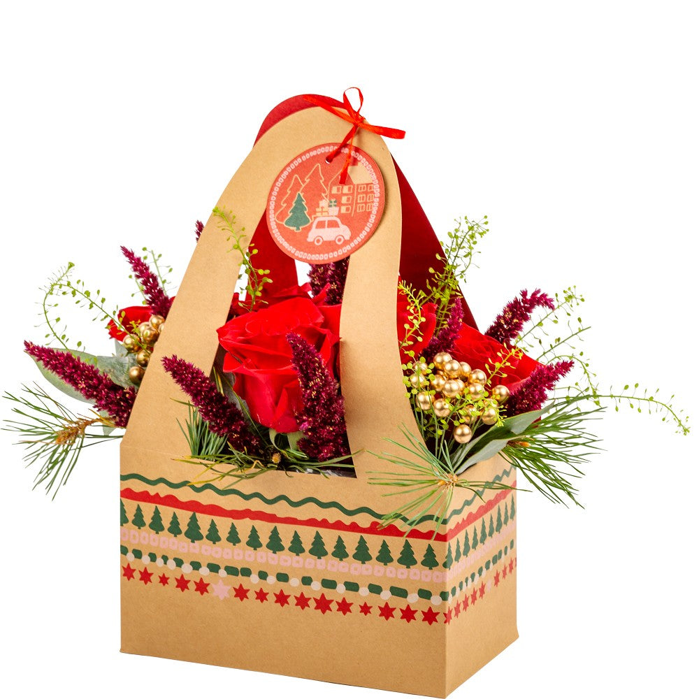 Christmas Stories Carry Gift Bag