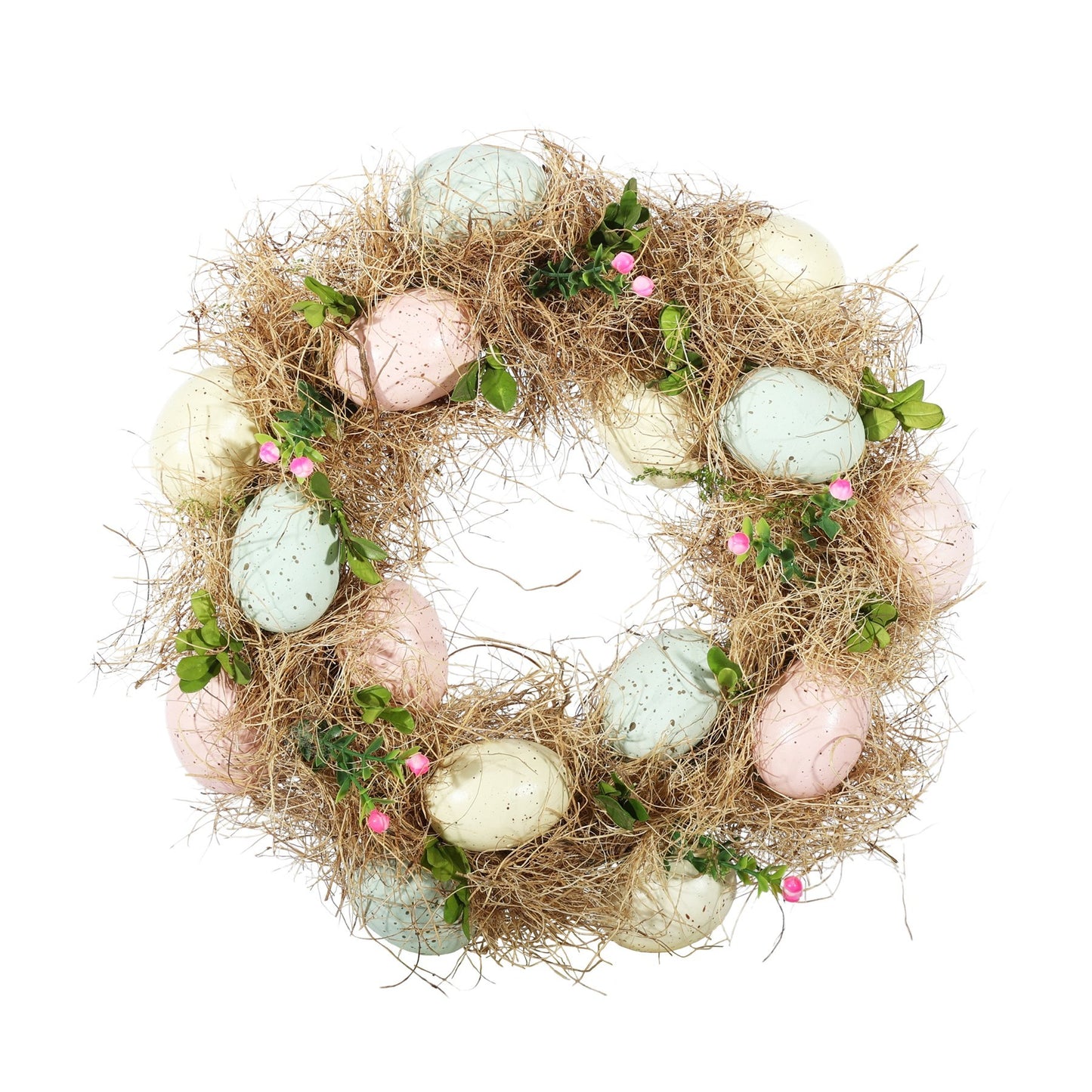 Easter Wreath Pastel with Eggs (30cm)