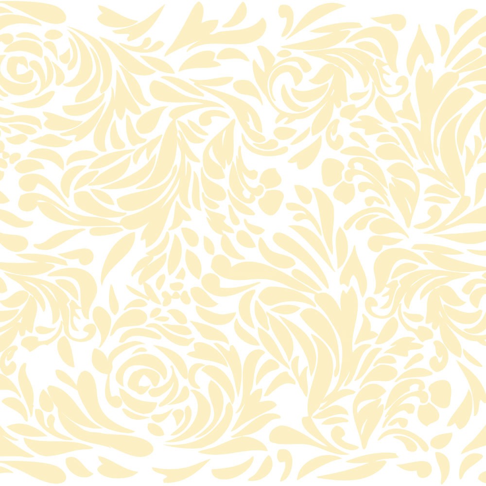 Cream Tempestuous Rose Frosted Cello Film (80cm x 50m)