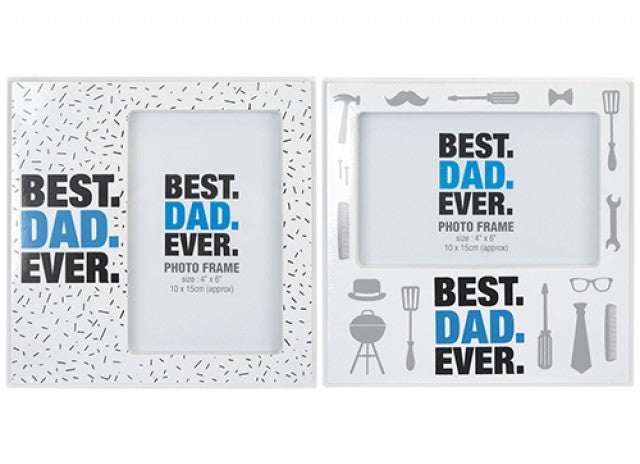 Dad Printed Photo Frame (4 x 6 inch)