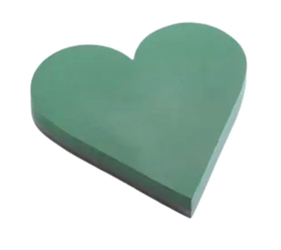Solid Heart Oasis Floral Foam (2 pack 18 inch)