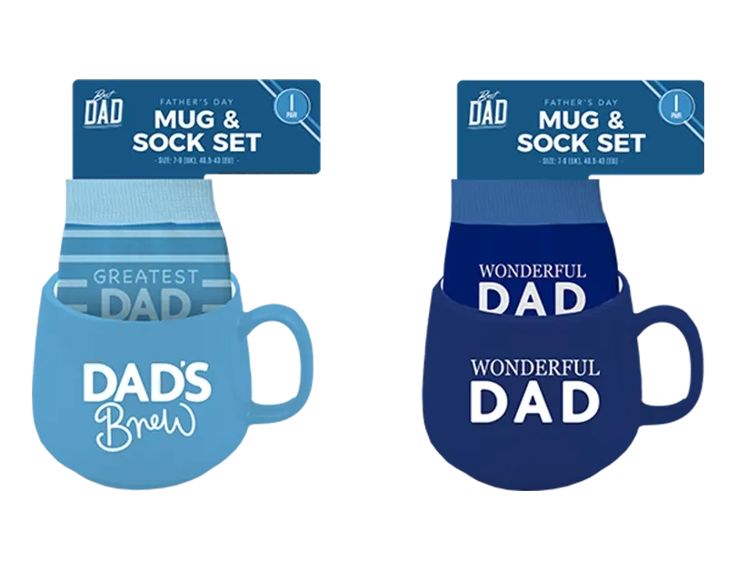 Fathers Day Mug & Sock Set