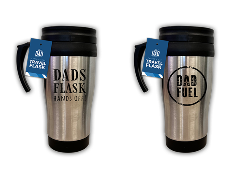 Fathers Day Metal Travel Flask