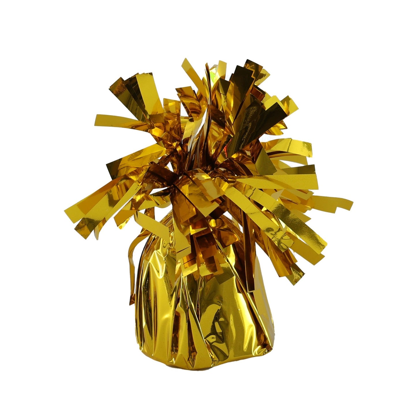 Gold Foil Balloon Weight with Tag