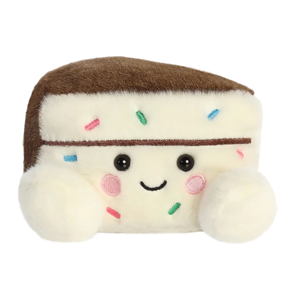 Rainbow Sprinkles Cake Slice Palm Pal