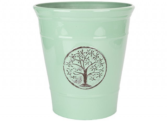 Pale Green Deluxe Plastic Planter (40cm)