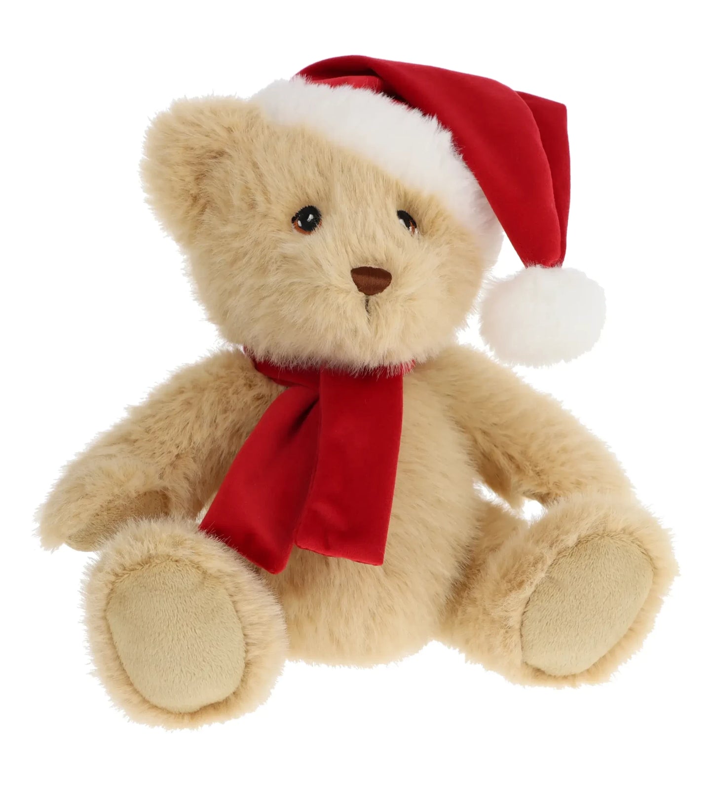 Keeleco Christmas Bear with Hat & Scarf (20cm)