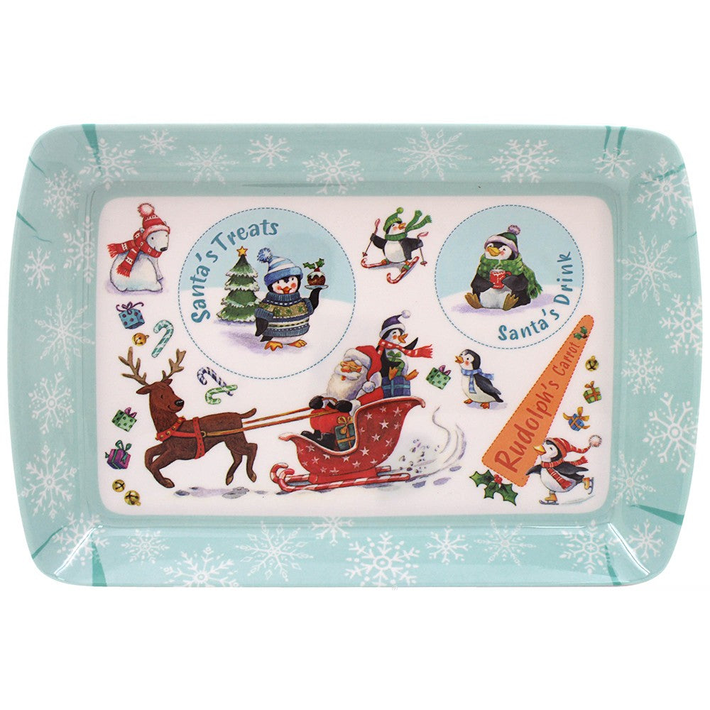 Winter Wonderland Santa Treat Tray