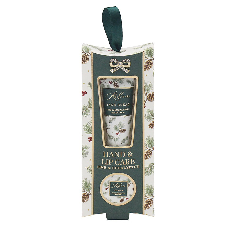 Pine & Eucalyptus Hand & Lip Care Set