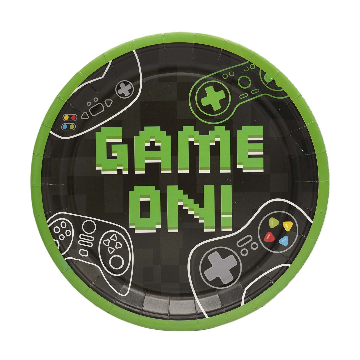 Game On Party Paper Plates