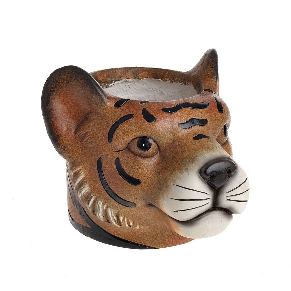Tiger Head Novelty Pot