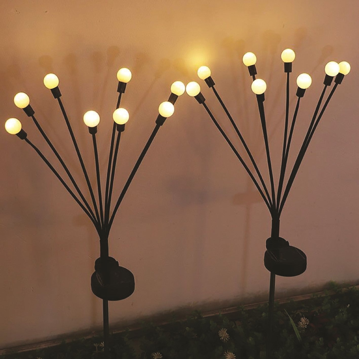 Firefly Spikes Solar Lights (Set of 2)