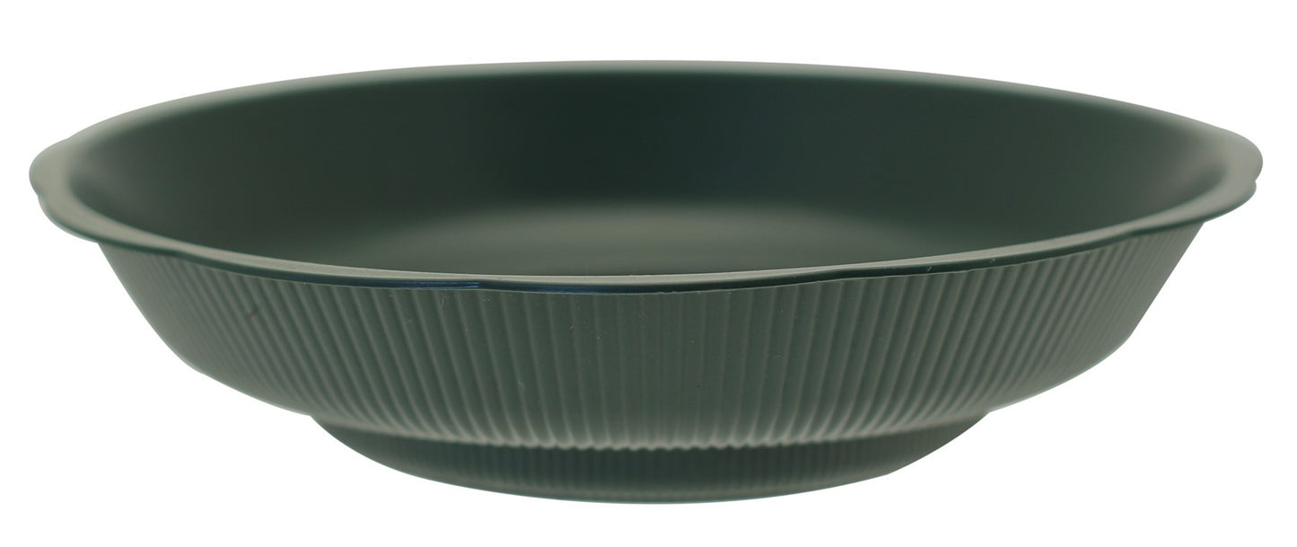 Green Floral Bowl 13.5cm (Pack of 10)
