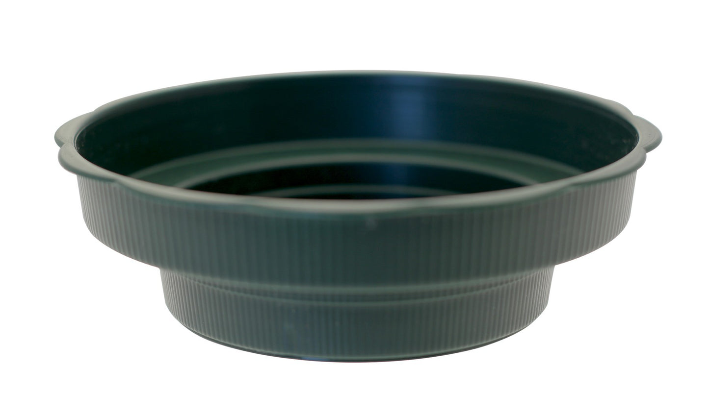 Green Junior Saucer (Pack of 10)