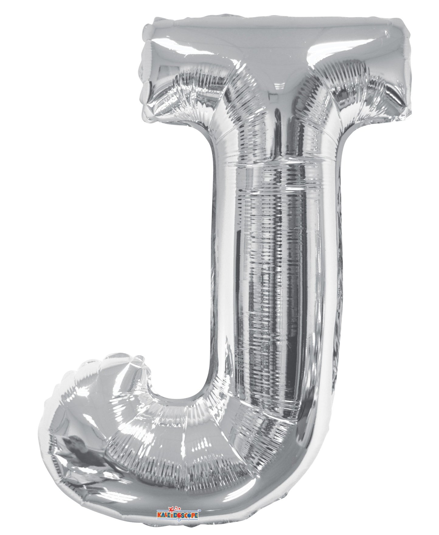 34" Letter Balloon - J - Silver