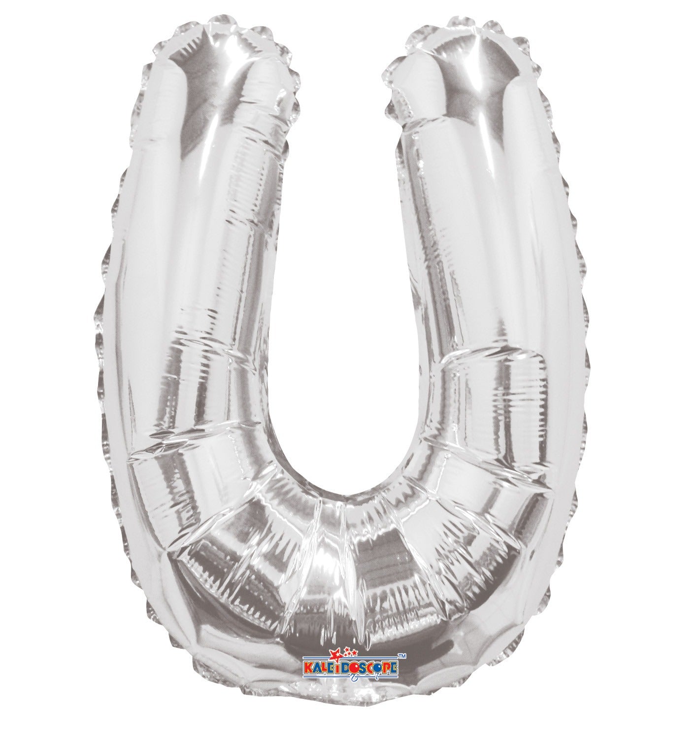 34" Letter Balloon - U - Silver