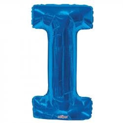 34" Letter Balloon - I - Blue