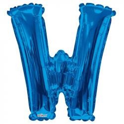 34" Letter Balloon - W - Blue