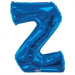 34" Letter Balloon - Z - Blue