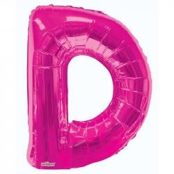 34" Letter Balloon - D - Pink